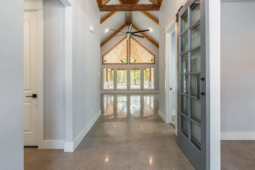 custom home entryway