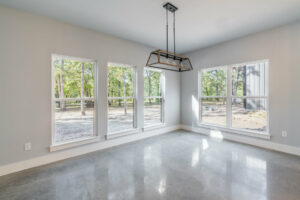 Custom home dining