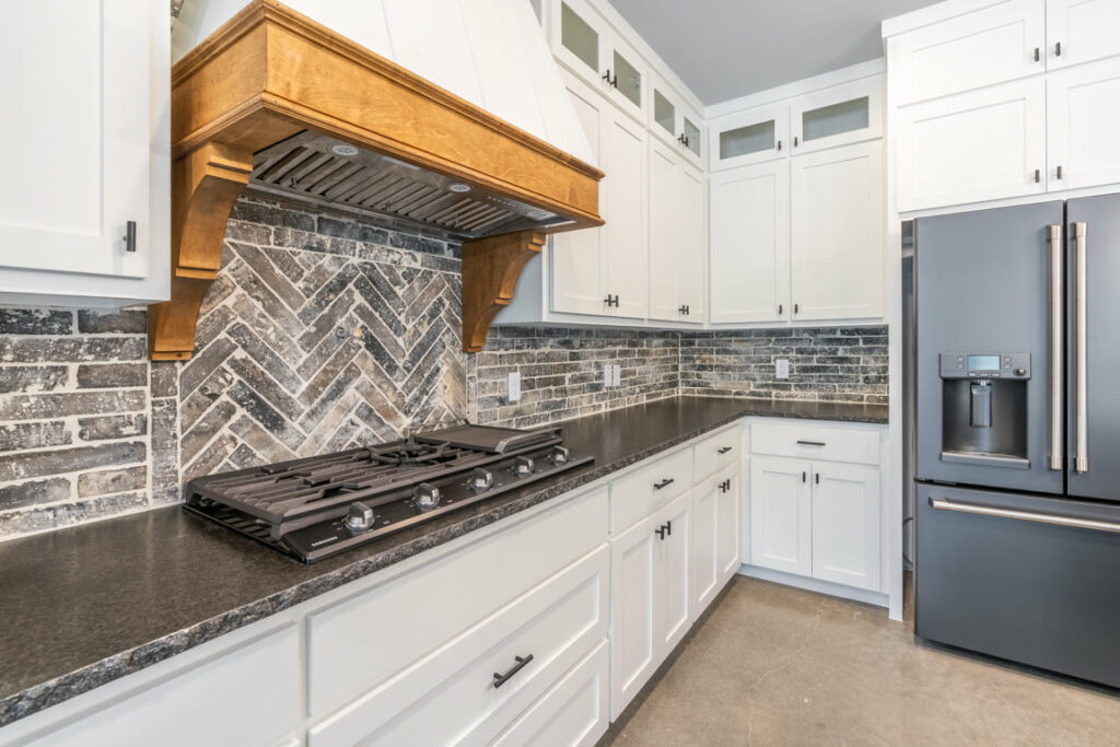custom home kitchen