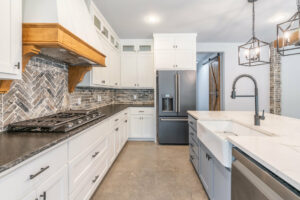 Custom home kitchen