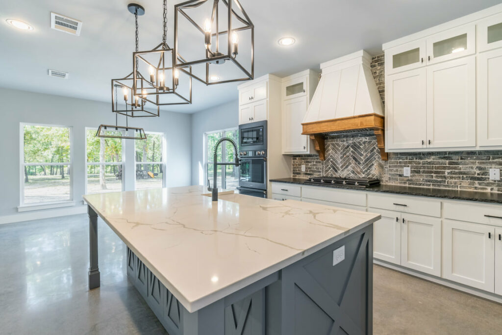 custom home kitchen
