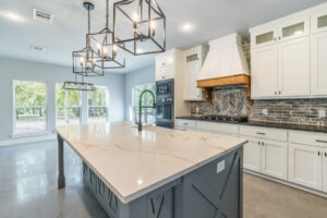 custom home kitchen