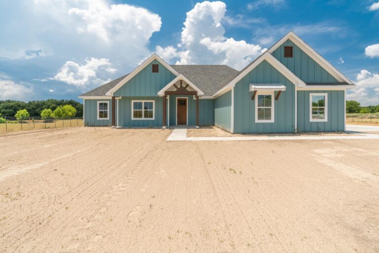 New Custom Home Exterior Design