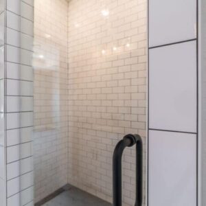 New Custom Bathroom - Tiled Shower