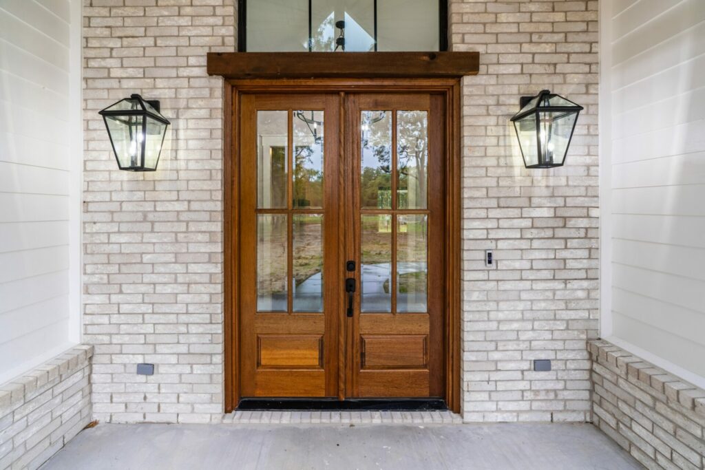 custom home front door
