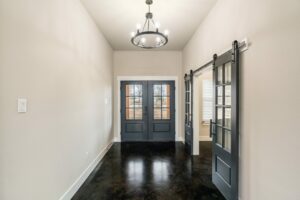 custom home entry