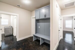 McRay Family custom home - mudroom
