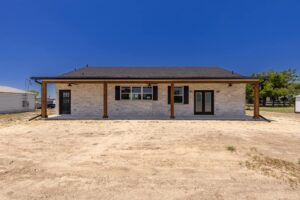custom home rear