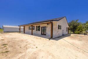 custom home rear