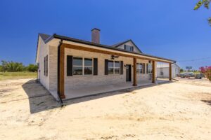 Custom Home front elevation