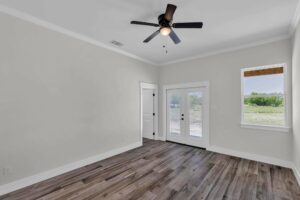 Custom Home bedroom
