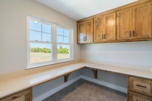 Custom Home Entryway Mudroom