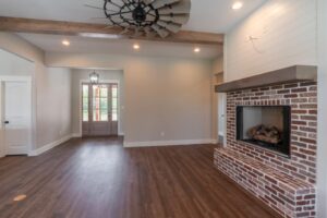 Custom Home living area