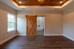 Custom Home master bedroom