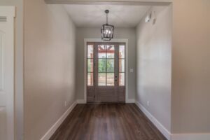 Custom Home entry