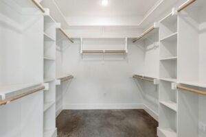 Luxury walk-in closet