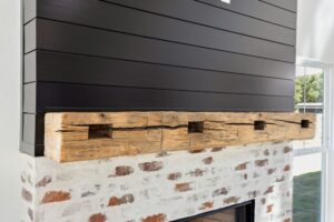 custom fireplace mantel