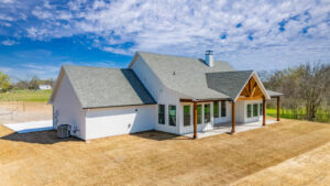 Home exterior - FM 275 new house built by LaRue Custom Homes