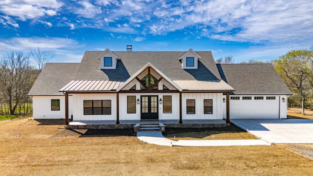 building a custom home 