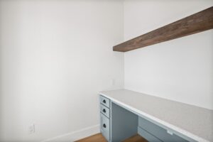 Custom bedroom desk