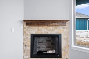 custom fireplace