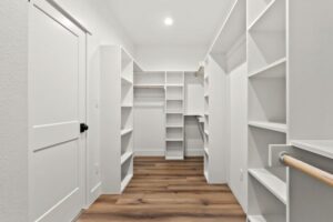 Custom walk-in closet