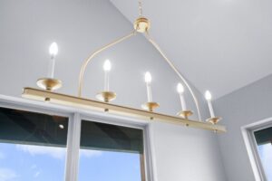 gold chandelier